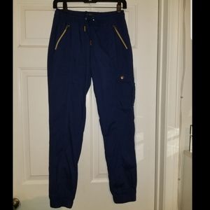 Jaanuu XS Navy joggers scrub pants